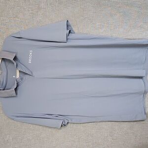 Brooks Men's Light Blue Polo Shirt